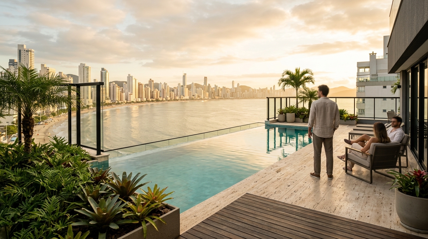 Amenities que mais valorizam imóveis na Praia Brava 2026